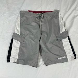 VTG Ecko Unltd Mens Gray Swin Board Shorts Size L